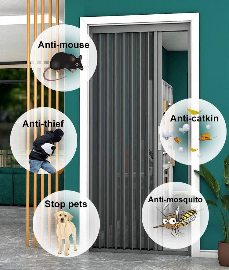 cửa lưới chống muỗi thi công tại nhà